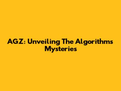 AGZ: Unveiling The Algorithm's Mysteries