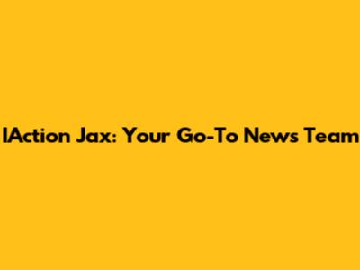 IAction Jax: Your Go-To News Team