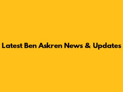 Latest Ben Askren News & Updates