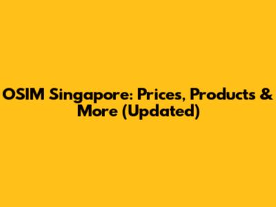 OSIM Singapore: Prices, Products & More (Updated)