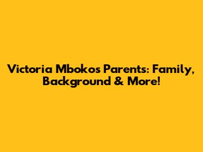 Victoria Mboko's Parents: Family, Background & More!